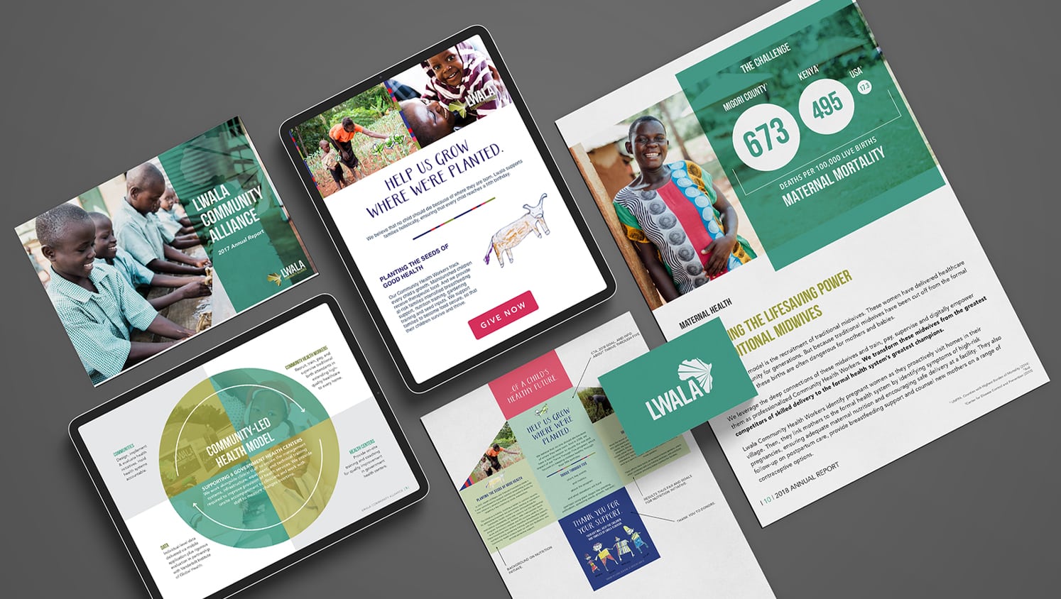 Mighty Ally case study for Lwala Community Alliance