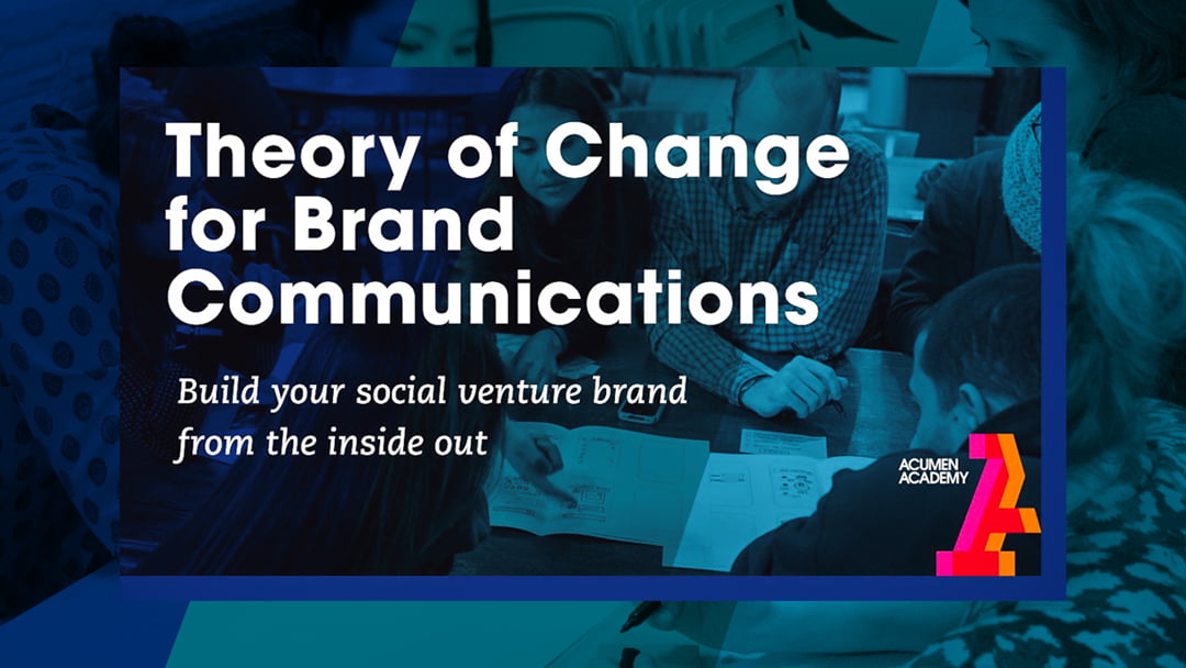 Mighty Ally hosts a theory of change course on Acumen Academy